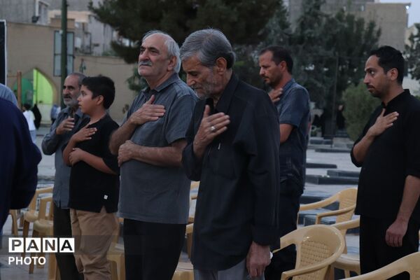 طنین یاد شهدا در فضای ملکوتی امام‌زاده عقیل (ع) اسلامشهر