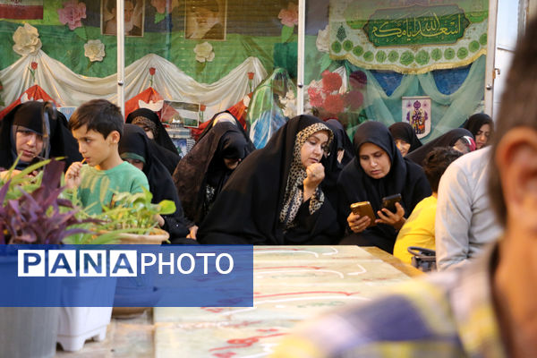 دعای عرفه در یادمان شهدای گمنام کوه خضر نبی(ع) قم