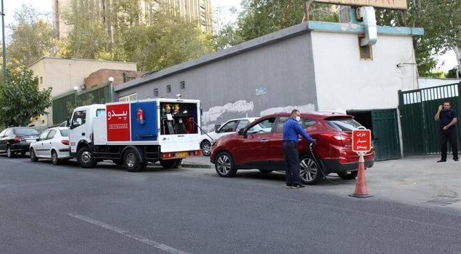 فعالیت ۵۰ خودروی سوخت‌رسان سیار در پایتخت با هدف تسریع در سوخت‌رسانی به شهروندان