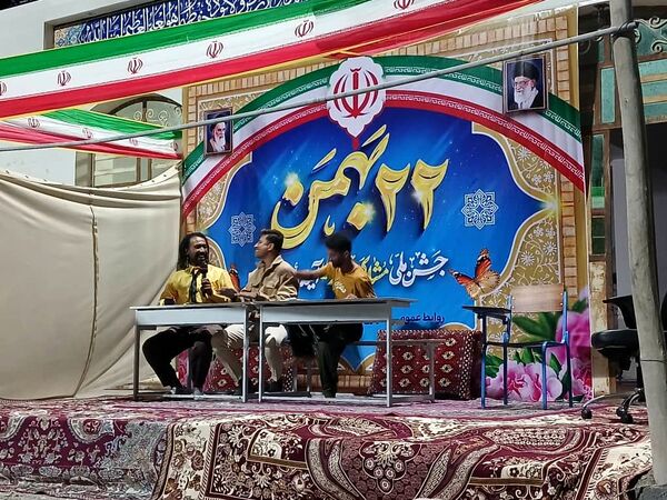 راهپیمایی ۲۲ بهمن در شهر شمیل بندرعباس