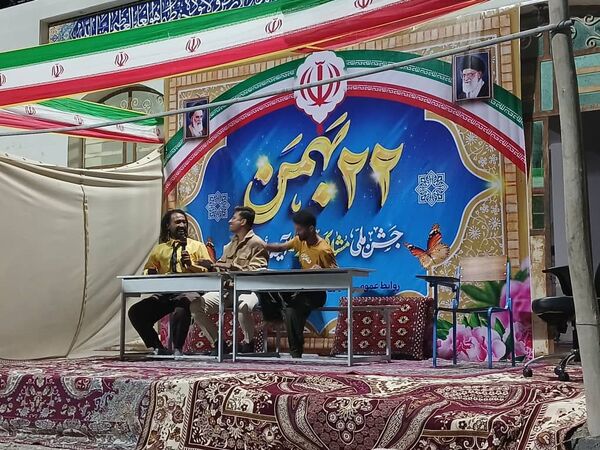 راهپیمایی ۲۲ بهمن در شهر شمیل بندرعباس