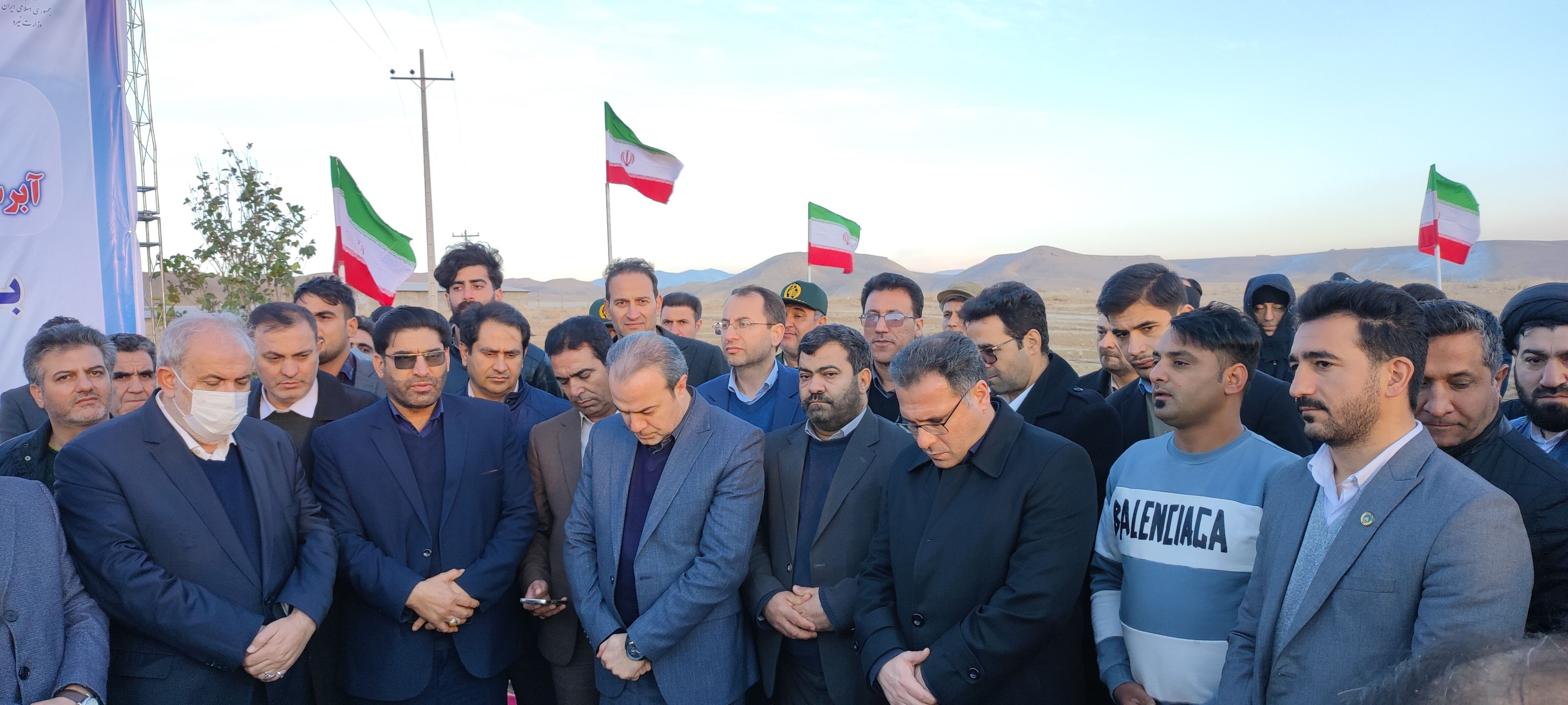 آغاز عملیات اجرایی طرح آبرسانی منطقه سرانی شیروان با حضور وزیر نیرو