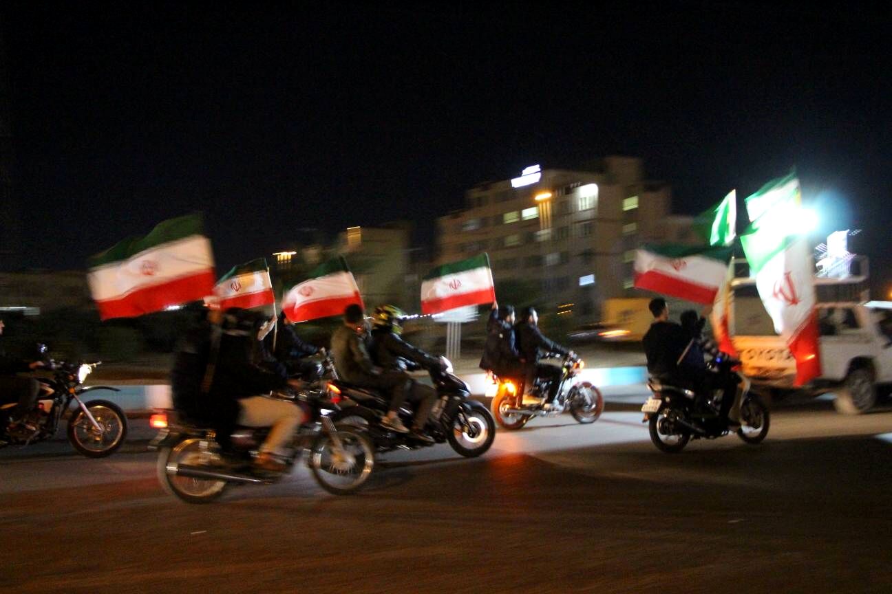 کاروان موتوری در محکومیت تجاوز رژیم خون خوار صهیونیستی به ایران