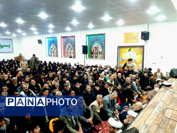 مراسم پنجمین سالگرد شهادت سردار سلیمانی در ناحیه سپاه سملقان