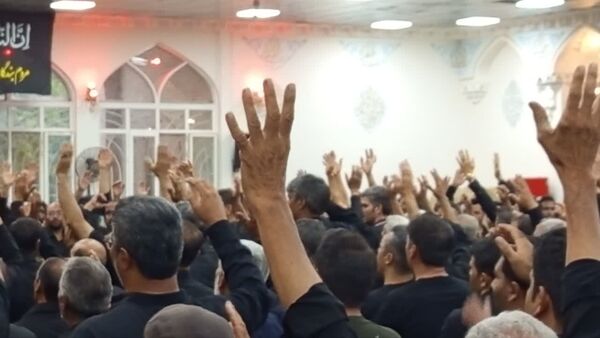 عزاداری عصر عاشورا در هیئت قوژد