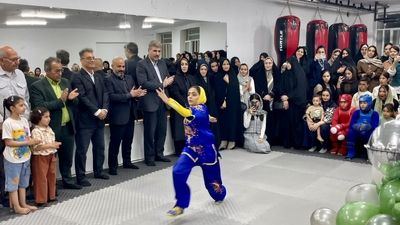 افتتاح آکادمی ورزشی آراز در شهرستان زارچ 