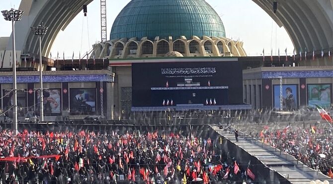 وداع با «آقای شهید ایران»؛ تشییع پیکر رهبر شهید ایران در مصلای امام خمینی(ره)