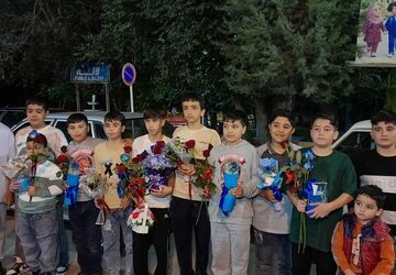 استقبال باشکوه از قهرمانان هندبال غرب کشور