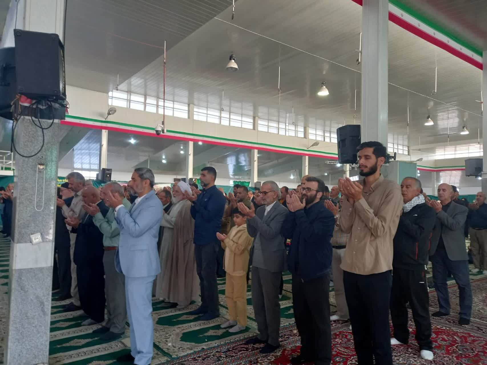 نماز عید فطر در بهنمیر
