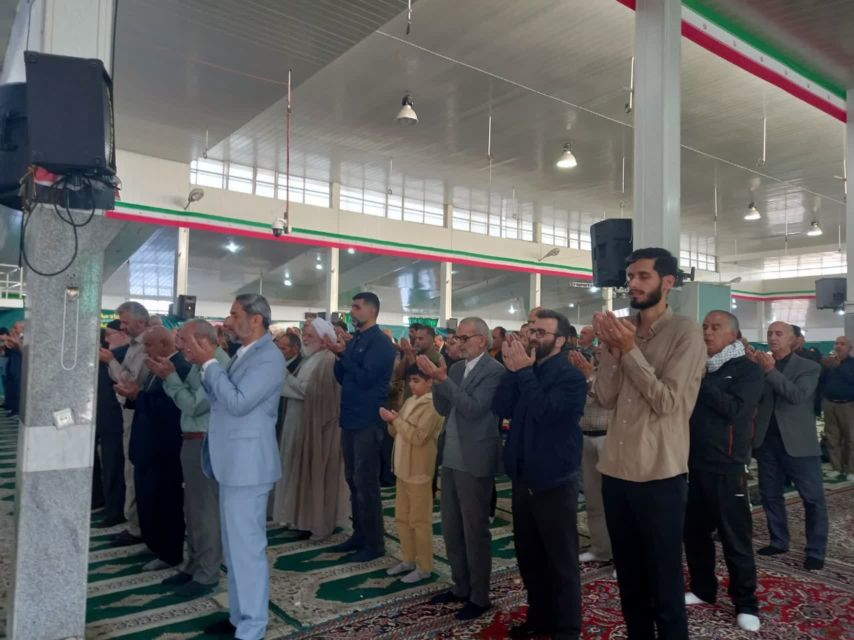 نماز عید فطر در بهنمیر