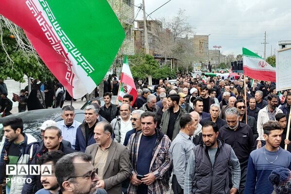 حضور پرشور مردم ارسنجان در روز جهانی قدس