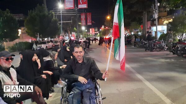 قاب پانا میزبان مراسم شب های محرم مسجد جامع نیشابور 