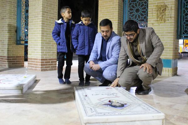 تقدیر و تشکر ملاباقری، رئیس سازمان دانش‌آموزی و حیدری، مسئول پانا استان یزد از خبرنگاران پانا