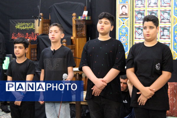 سوگواره احلی من العسل در گلوگاه 