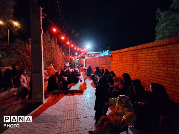 موکب شجره طیبه در دبستان دخترانه علمدارحسینی تفت
