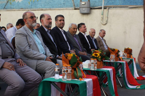 آیین خشت‌گذاری دبستان شهید خداقلی
