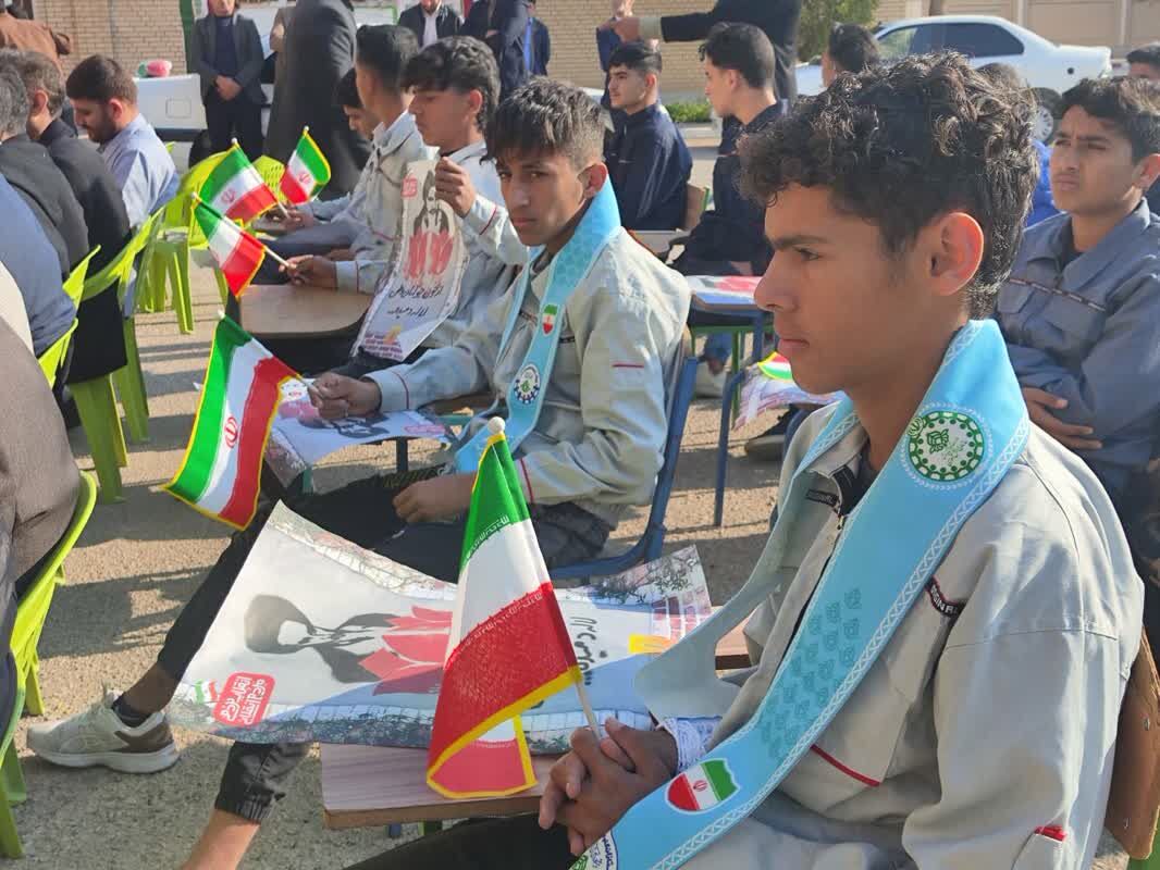 جشن«حضور تا ظهور» در مدارس شهرستان کرخه