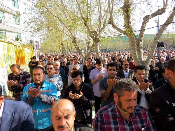 اقامه نماز عید فطر در شهرستان بجنورد 
