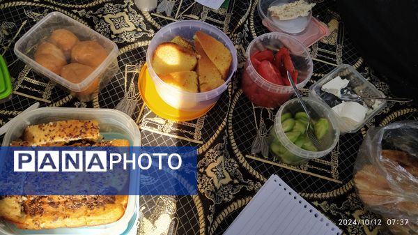 اردوی درون مدرسه‌ای با چاشنی صبحانه سالم در ناحیه ۶