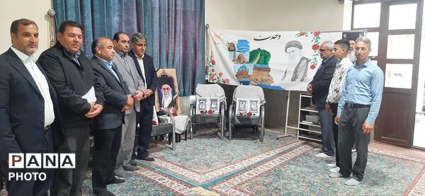 تجلیل از نخبگان قرآنی و نمایشگاه میثاق با شهدا در حاشیه نماز جمعه خداآفرین