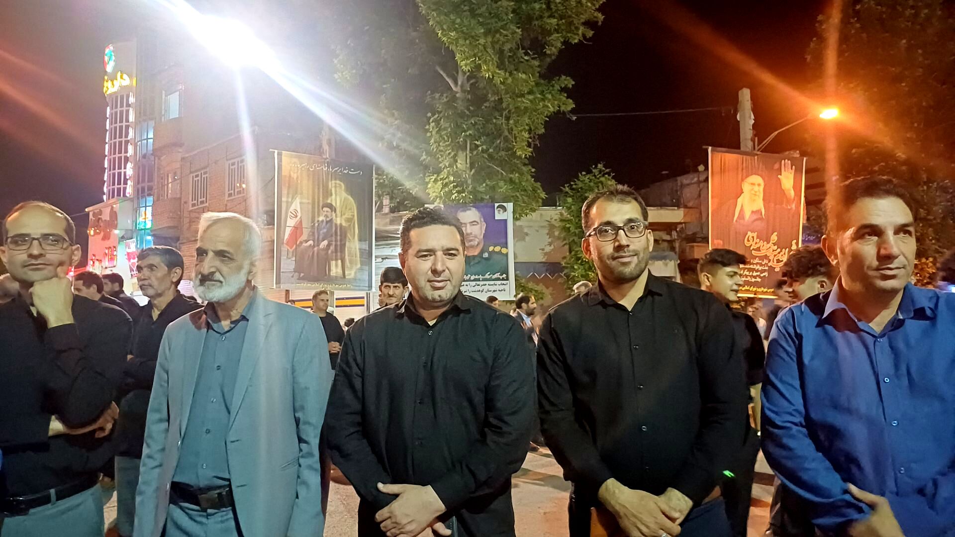 خروش حسینیان در کوهدشت؛ طنین سوگ در میدان امام خمینی(ره)
