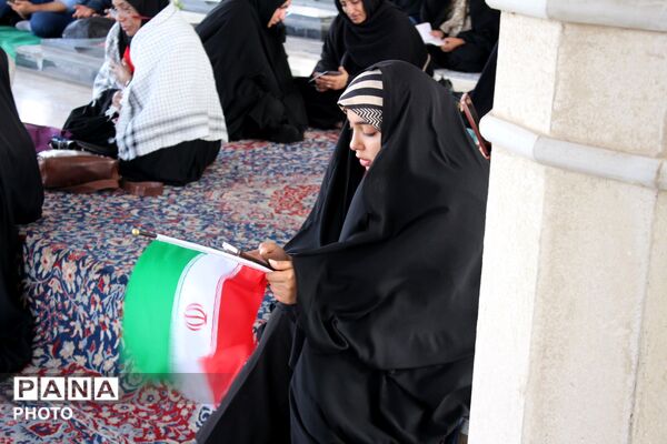 قرائت دعای ندبه در نورالشهدا عظیمیه کرج