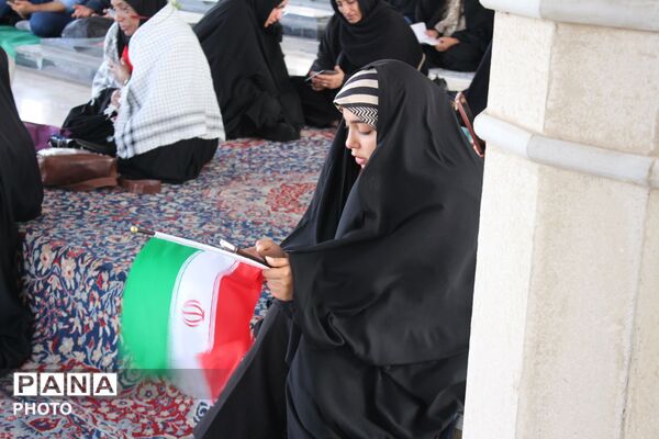 قرائت دعای ندبه در نورالشهدا عظیمیه کرج
