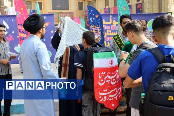 برگزاری افتتاحیه طرح ولایت پویندگان پسر در اردوگاه شهید بهشتی اصفهان