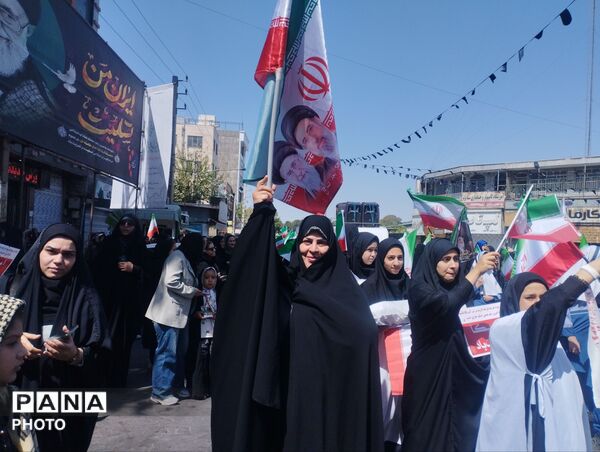 رزمایش دختران جان فدای پاکدشتی 