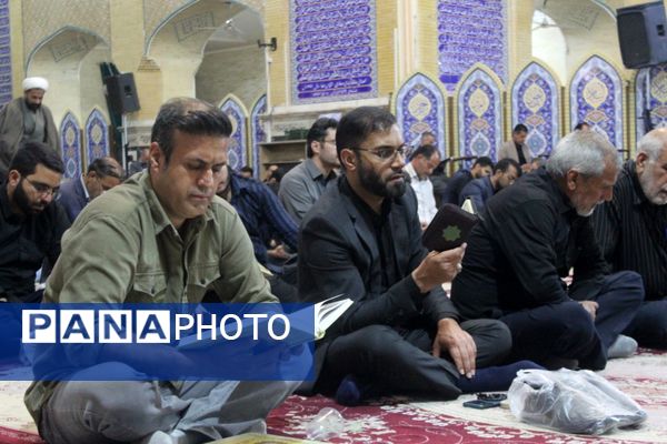 سومین شب قدر شهرستان دارالصابرین بم