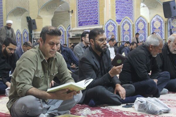 سومین شب قدر شهرستان دارالصابرین بم