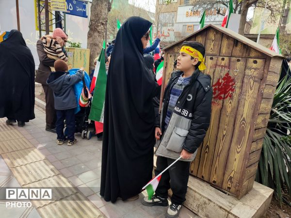 قاب پانا میزبان راهپیمایی روز قدس در شهرستان نیشابور 