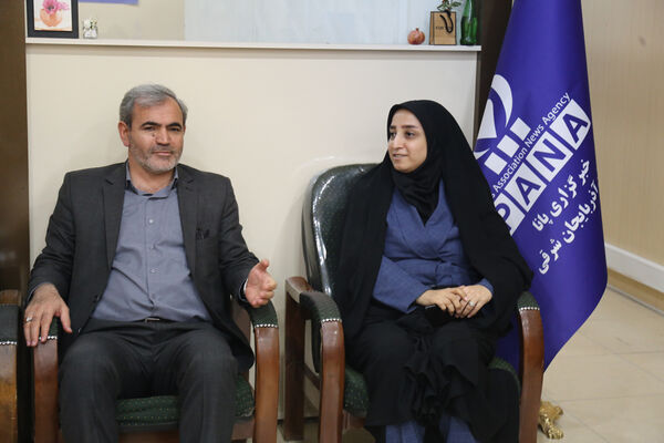 حضور مدیرکل آموزش و پرورش آذربایجان شرقی در خبرگزاری پانا به‌مناسبت سالروز تاسیس این رسانه
