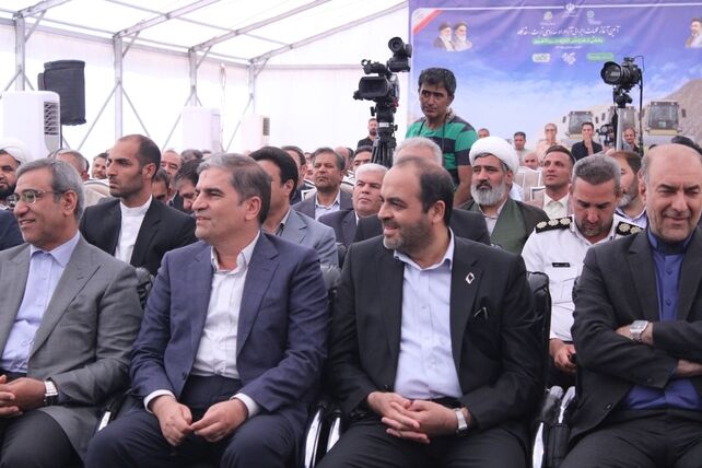 آیین کلنگ‌زنی آزادراه «حرم تا حرم» در زبرخان
