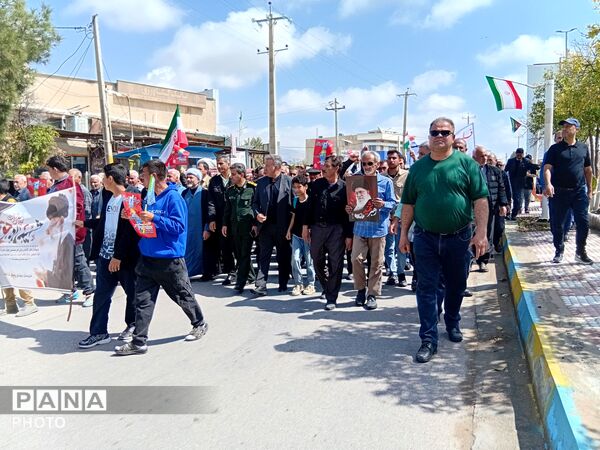 راهپیمایی روز قدس منطقه ششده