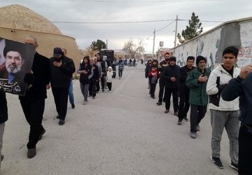 شکوه حضور خیل عاشقان در مراسم علویون قدمگاه گناباد