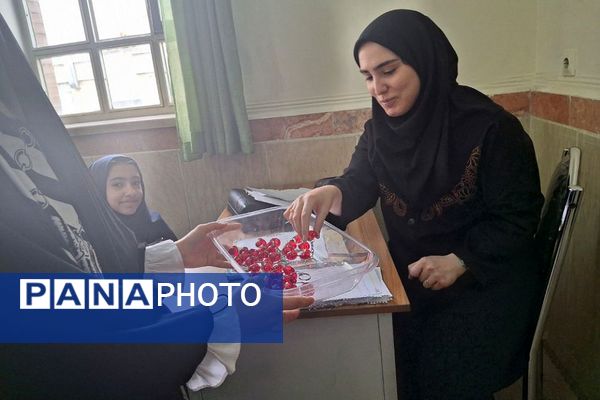 مراسم جشن ولادت حضرت معصومه (س) و روزدختر در دبیرستان حضرت ولیعصر (عج) ری یک