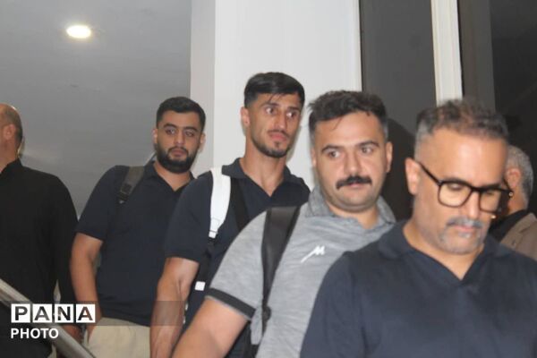 استقبال پرشور از تیم ملی فوتبال ایران در بازگشت به میهن