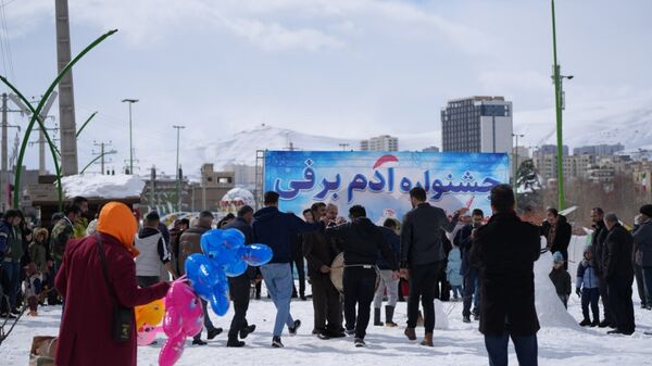 جشنواره آدم برفی در ارومیه