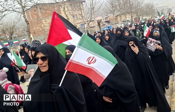 راهپیمایی روز جهانی قدس در چهاردانگه 