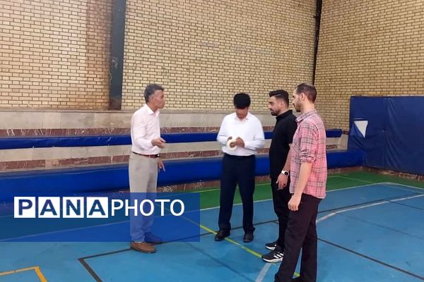 برگزاری آزمون عملی استخدامی تربیت بدنی در سالن فتح المبین ناحیه دو شهرری 