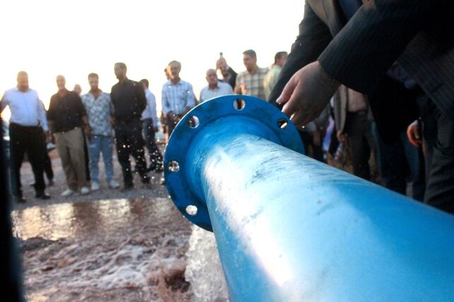  افتتاح طرح آبرسانی روستای هوتک