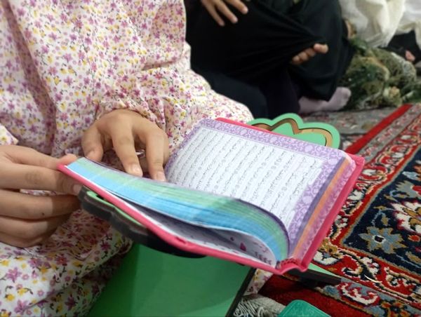 اولین روز اعتکاف دانش‌آموزان در فاروج 