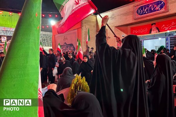 مراسم شهادت امام جواد (ع) در مسجد امام جواد فاز نه پردیس