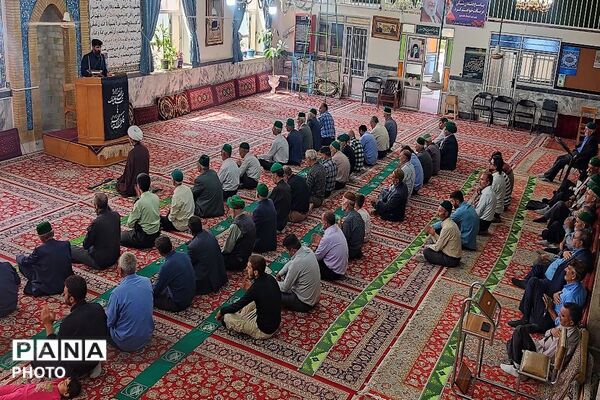 اقامه نماز عبادی‌، سیاسی جمعه مرداد ماه در شهربار نیشابور