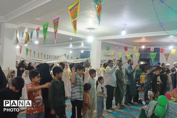 جشن باشکوه عید غدیر در مسجد حضرت ابوالفضل (ع) شهرک انقلاب رودبار