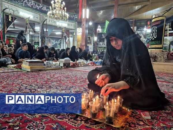 مراسم شیرخوارگان حسینی در بلده