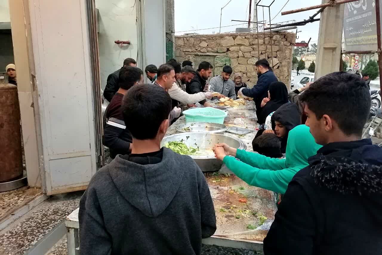 ایستگاه صلواتی در شهرستان بیضا