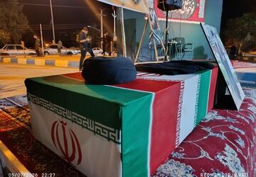 حسینیه خیابانی دهه دوم محرم و بزرگداشت رهبرشهید  انقلاب 