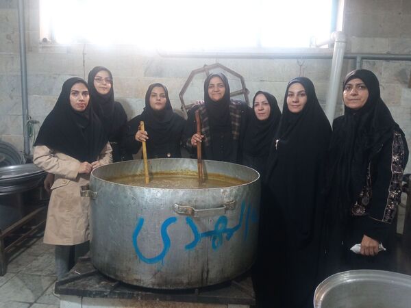 مراسم روز دانش آموز در دبستان دخترانه نرجس یک